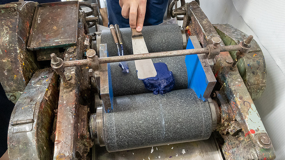 Until the oil paint is made ~ Kusakabe factory tour ~