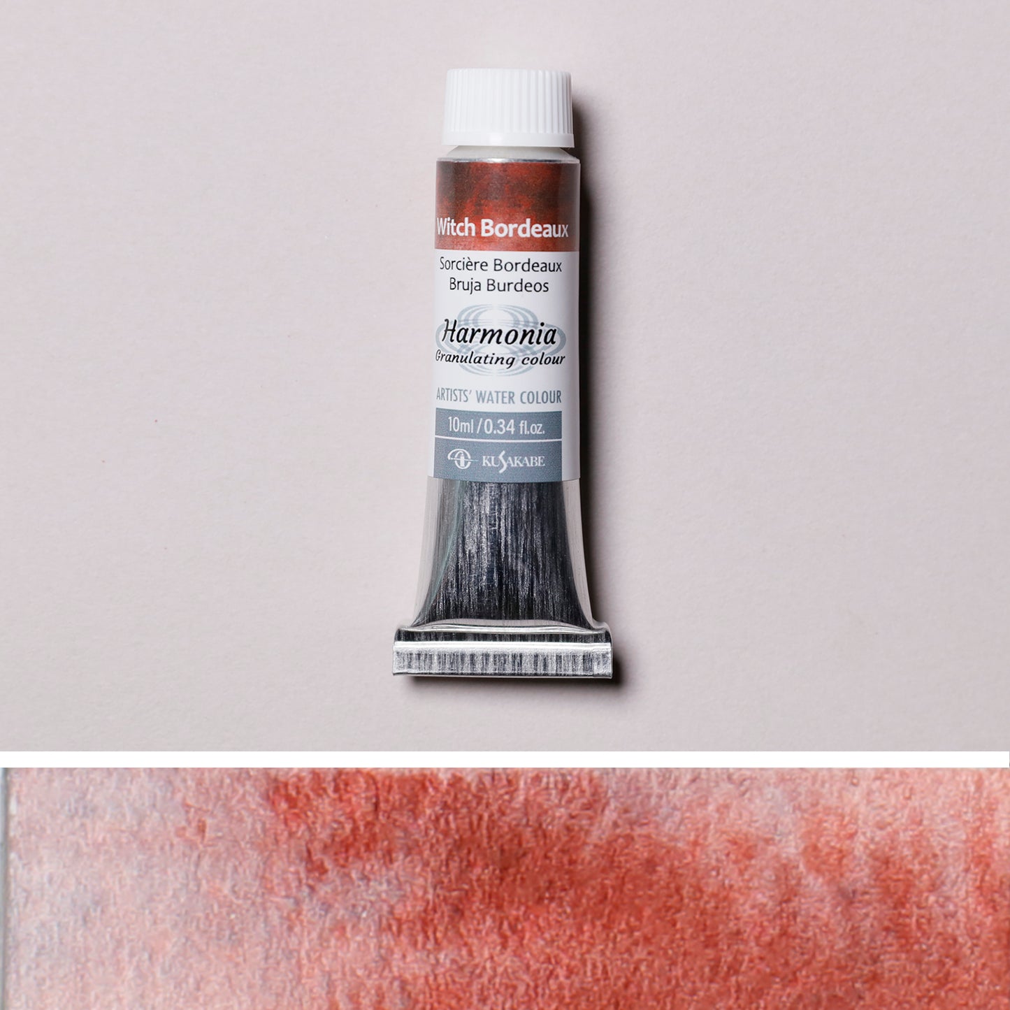 Harmonia (Granulation Water Color ) 04 Witch Bordeaux