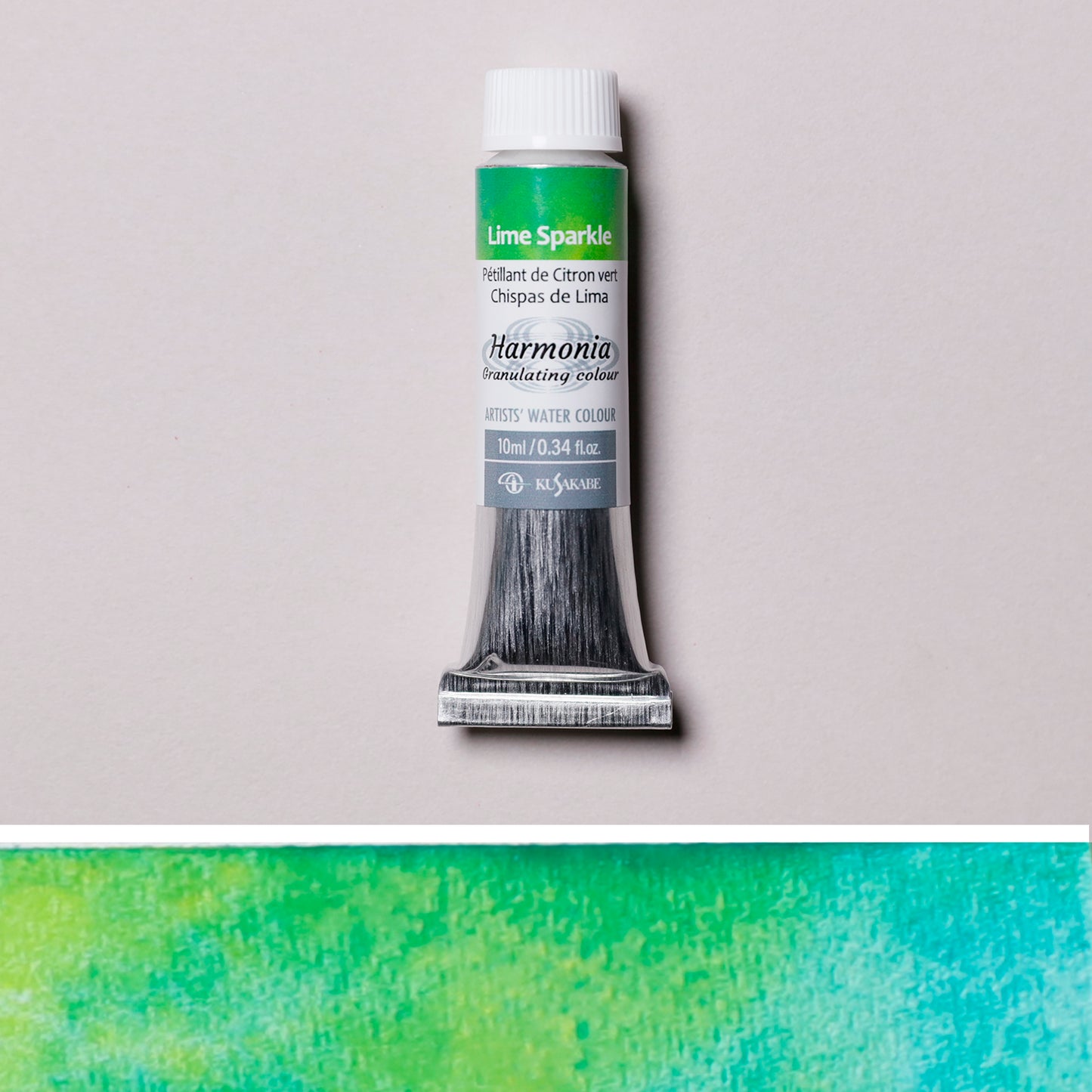 Harmonia (Granulation Water Color ) 16 Lime Sparkle