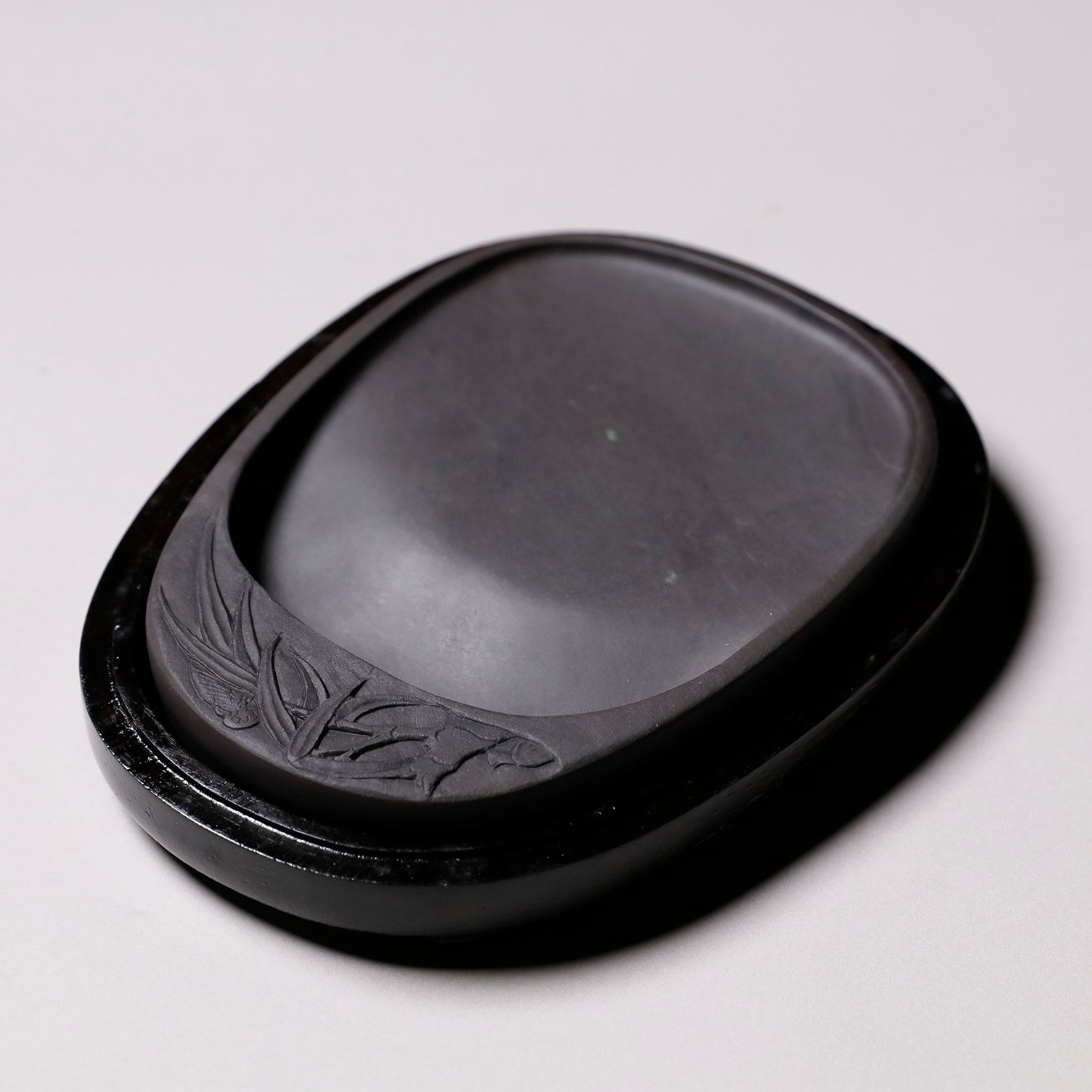 端渓硯　5吋　彫花硯　楕円　蛋形　梅鳥彫刻 端渓硯 宋坑 5吋 彫花硯 すずり : 書道用品 緑風店 - 通販 - Yahoo