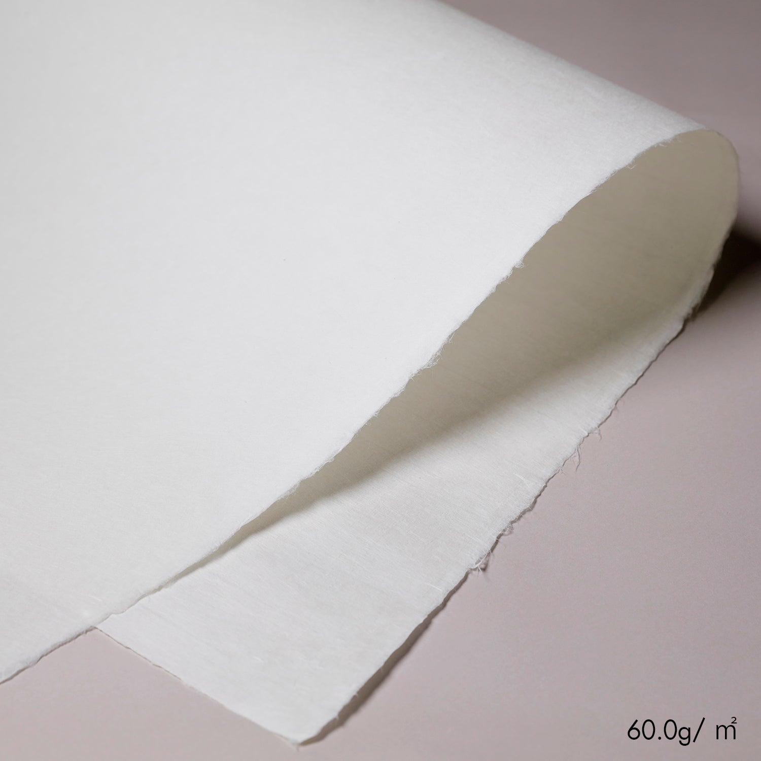 Kozo Mulberry Paper 
(Unsized, White)