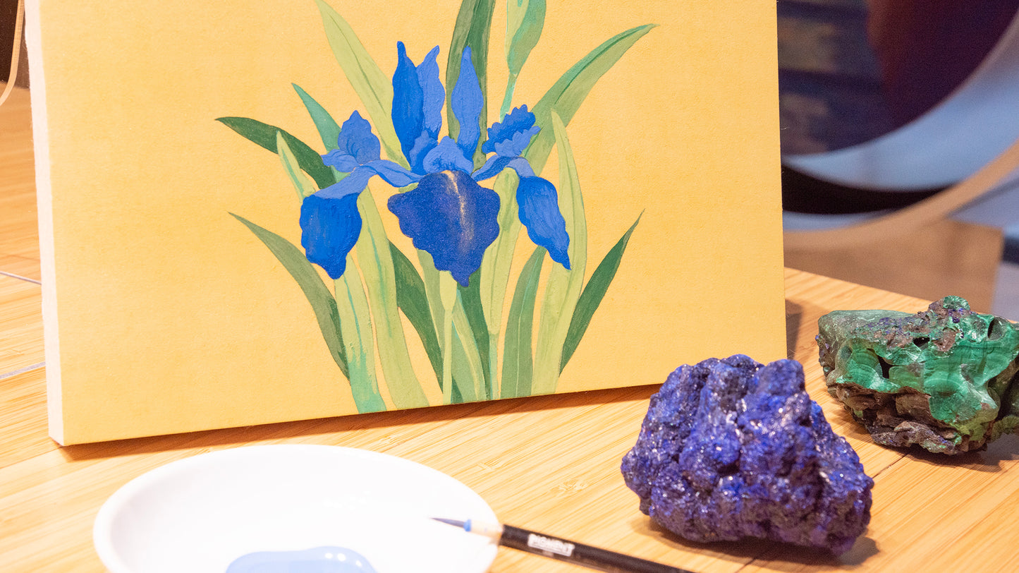 Japanese Painting -Drawing Seasonal Flowers- January 1.2024