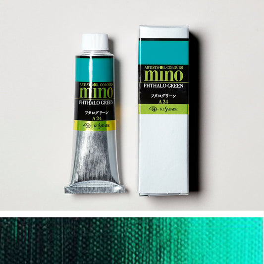 Mino Artists' Oil Colour 24 PHTHALO GREEN