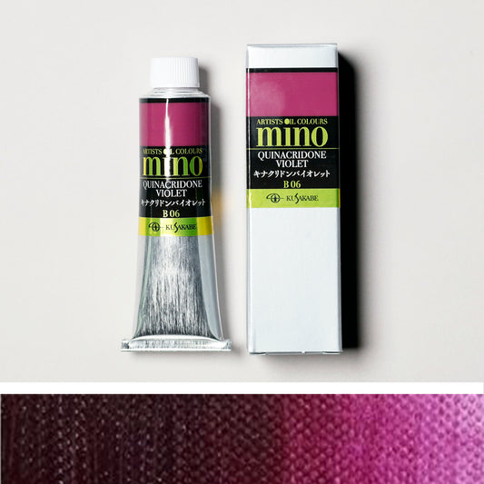 Mino Artists' Oil Colour 06 QUINACRIDONE VIOLET