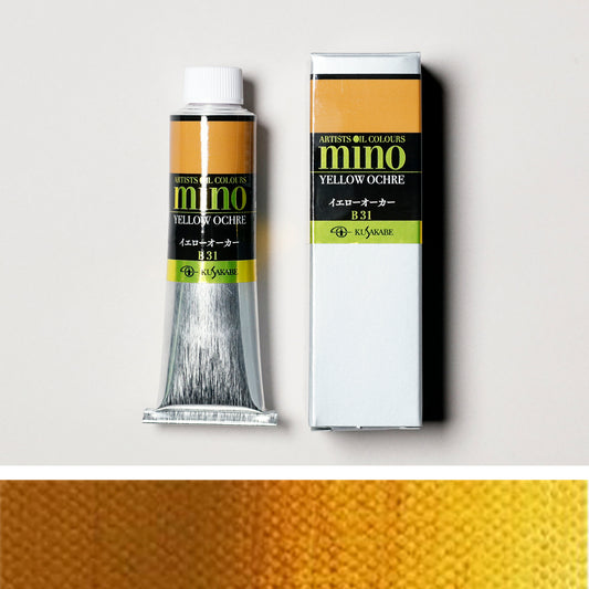 Mino Artists' Oil Colour 31 YELLOW OCHRE