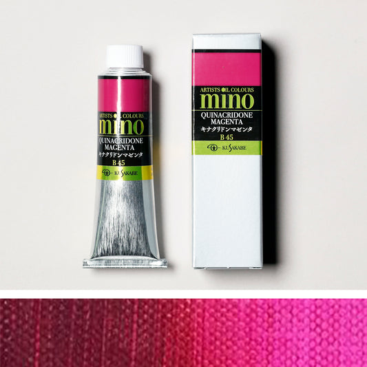 Mino Artists' Oil Colour 45 QUINACRIDONE MAGENTA