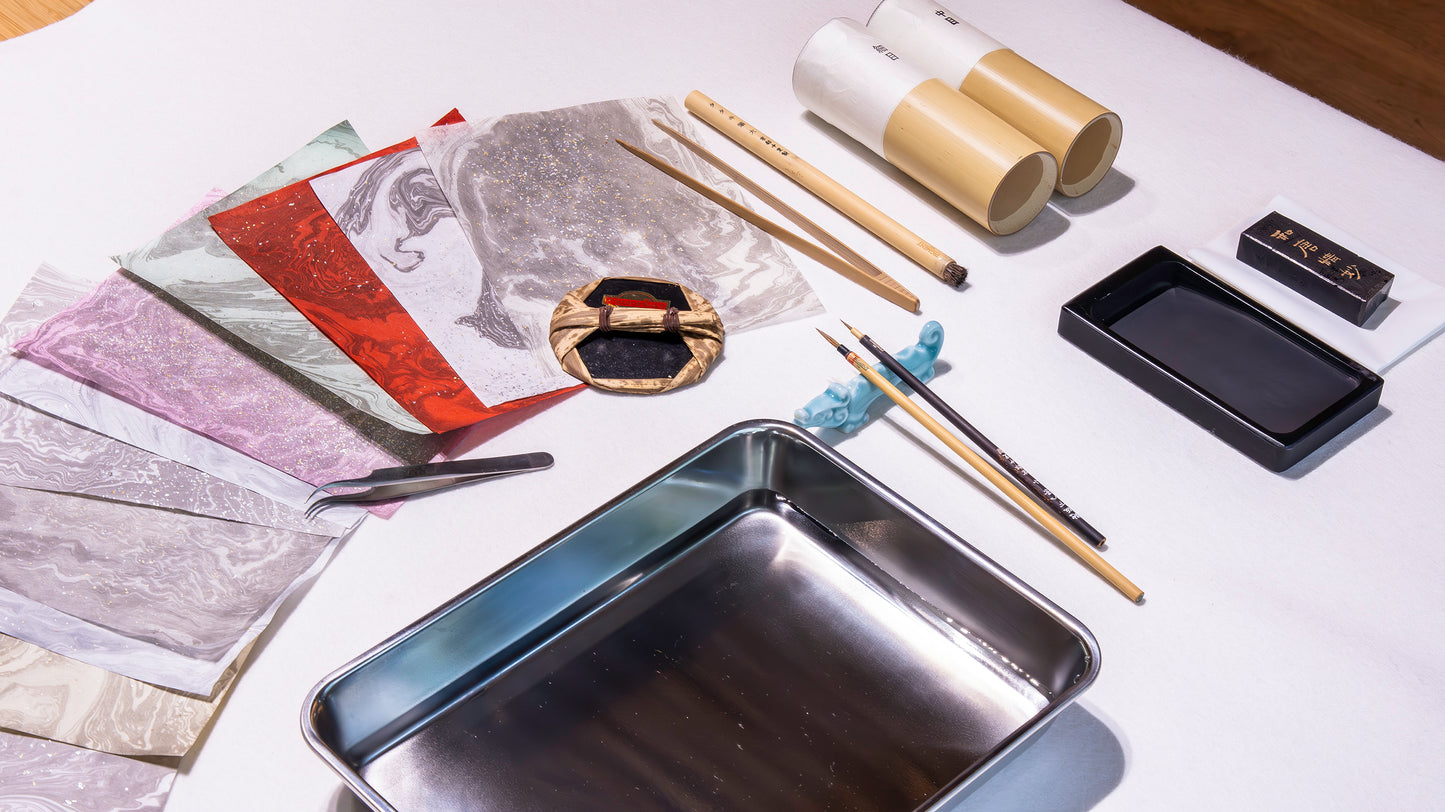 【Make Your Own Galaxy with Suminagashi Marbling and Sunago Flakes】 Seat for a parent/guardian August 24.2025