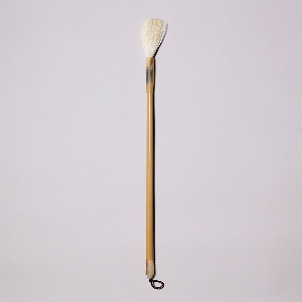 Chicken Feather Brush / Brown Handle