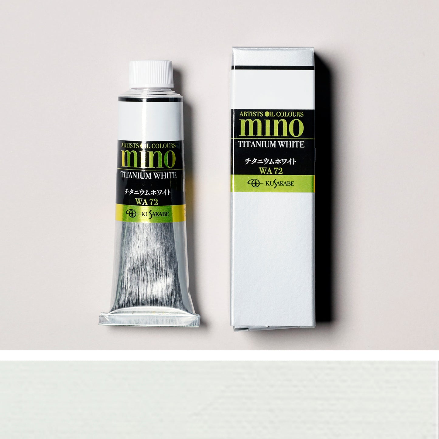 Mino Artists' Oil Colour 72 TITANIUM WHITE