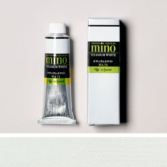 Mino Artists' Oil Colour 72 TITANIUM WHITE