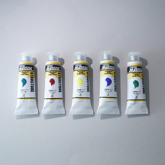 MAYAN Colors Natural Pigments Acrylic Paints 5 Colors set