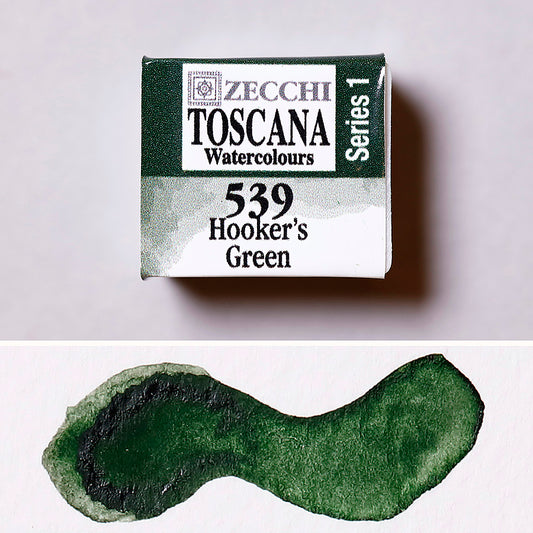 539 Hooker’s Green - Watercolor