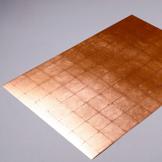 RSC-011 Copper Leaf  (Lattice Pattern/ Small)