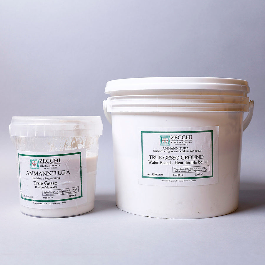 True Gesso Ground (Ammannitura)