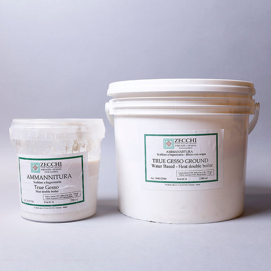 True Gesso Ground (Ammannitura)