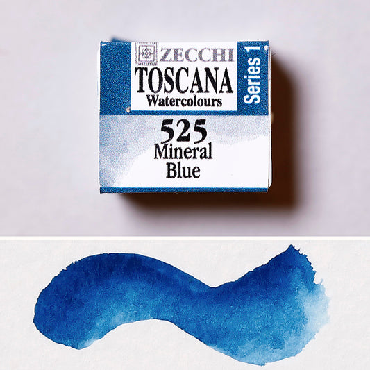 525 Mineral Blue - Watercolor