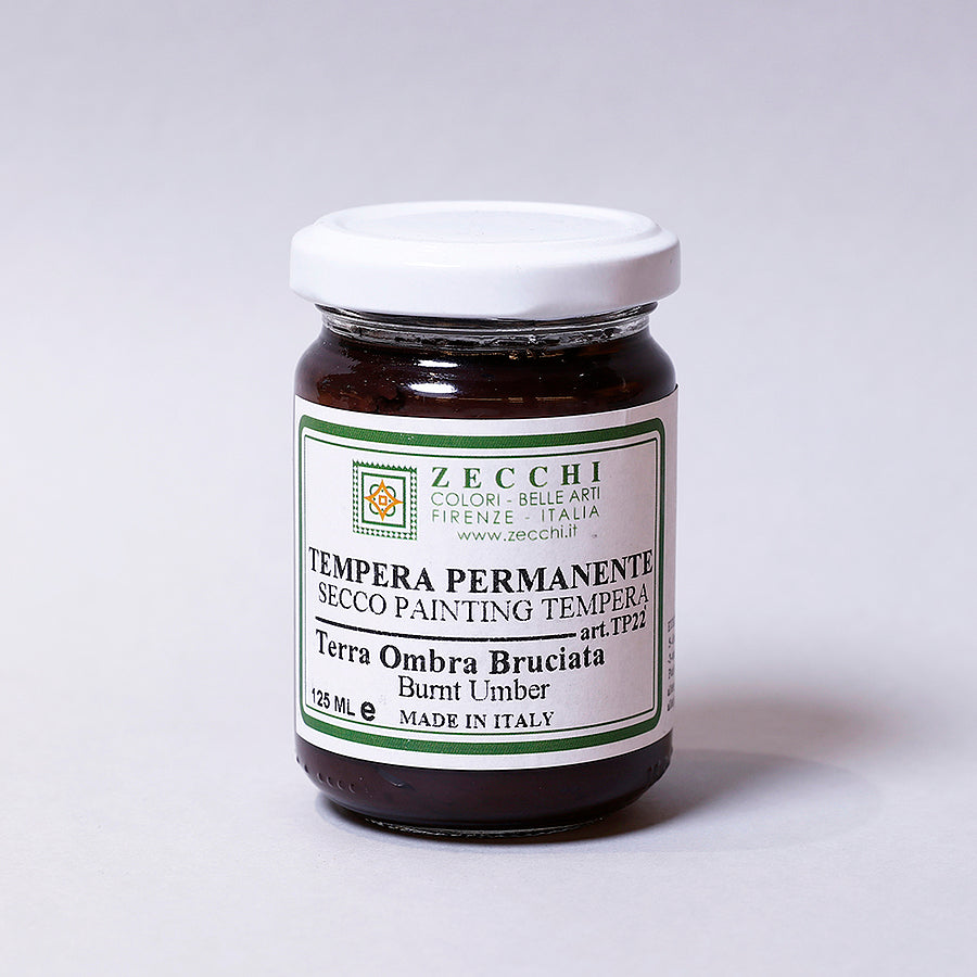 Burnt Umber - Tempera Paste
