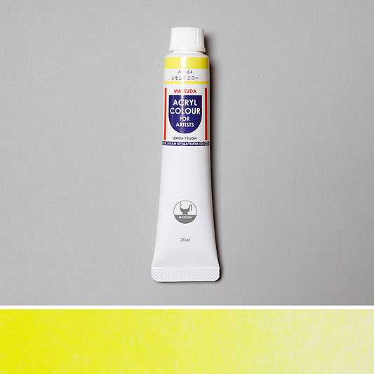 Acrylic Paint Lemon Yellow