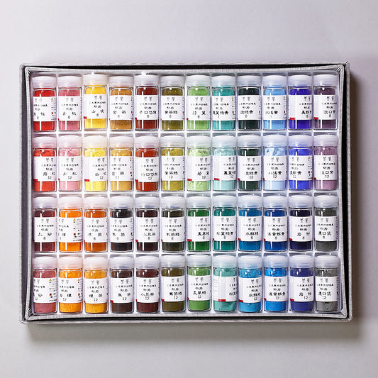 岩絵具48色セット 桃山 - PIGMENT TOKYO