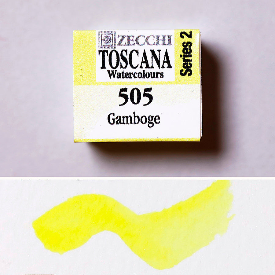 ZECCHI 505 Gamboge - Watercolor – Pigment Tokyo