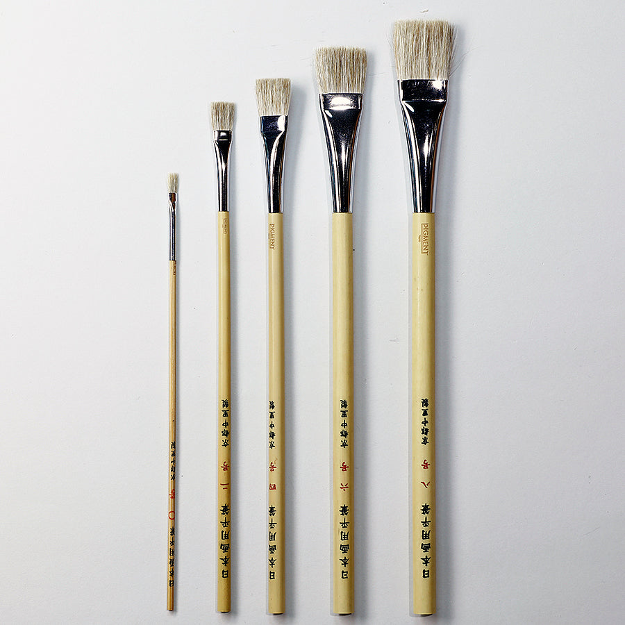 Flat Brush for Japanese Painting