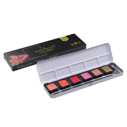 FINETEC F0602 Pearl Watercolor 6 colors set