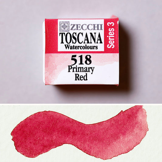 518 Primary Red - Watercolor