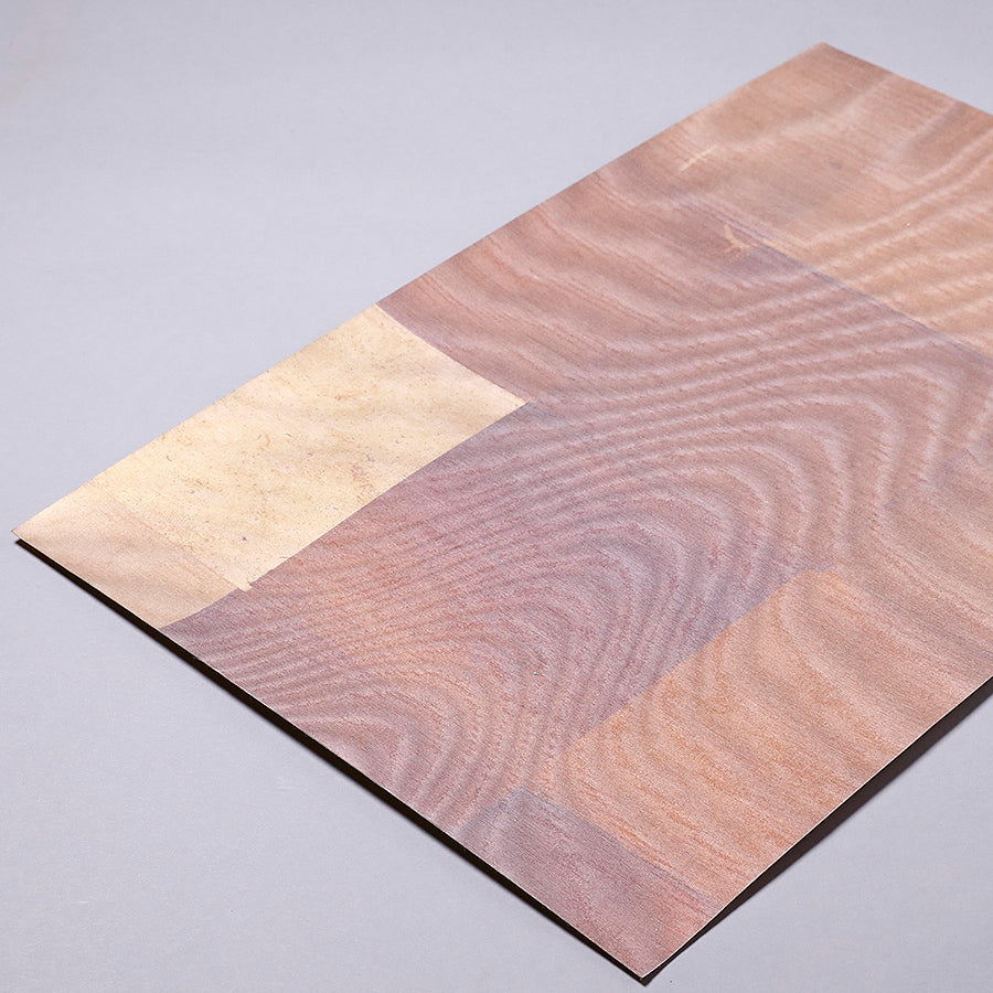 RSSR-007 Red Pearl Leaf (Wood-grain Pattern)