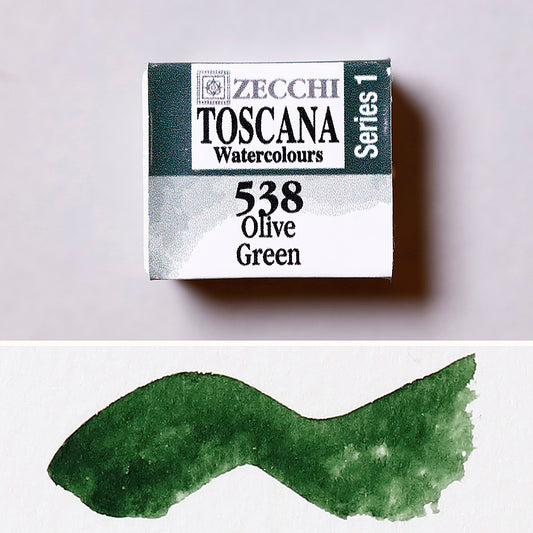 538 Olive Green - Watercolor