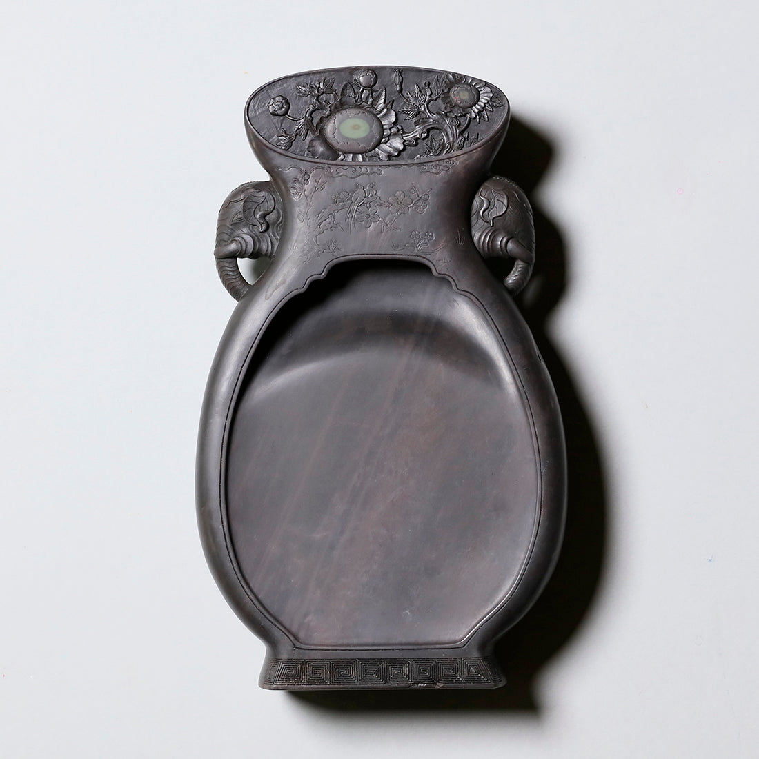 端渓硯 麻子坑 花瓶型