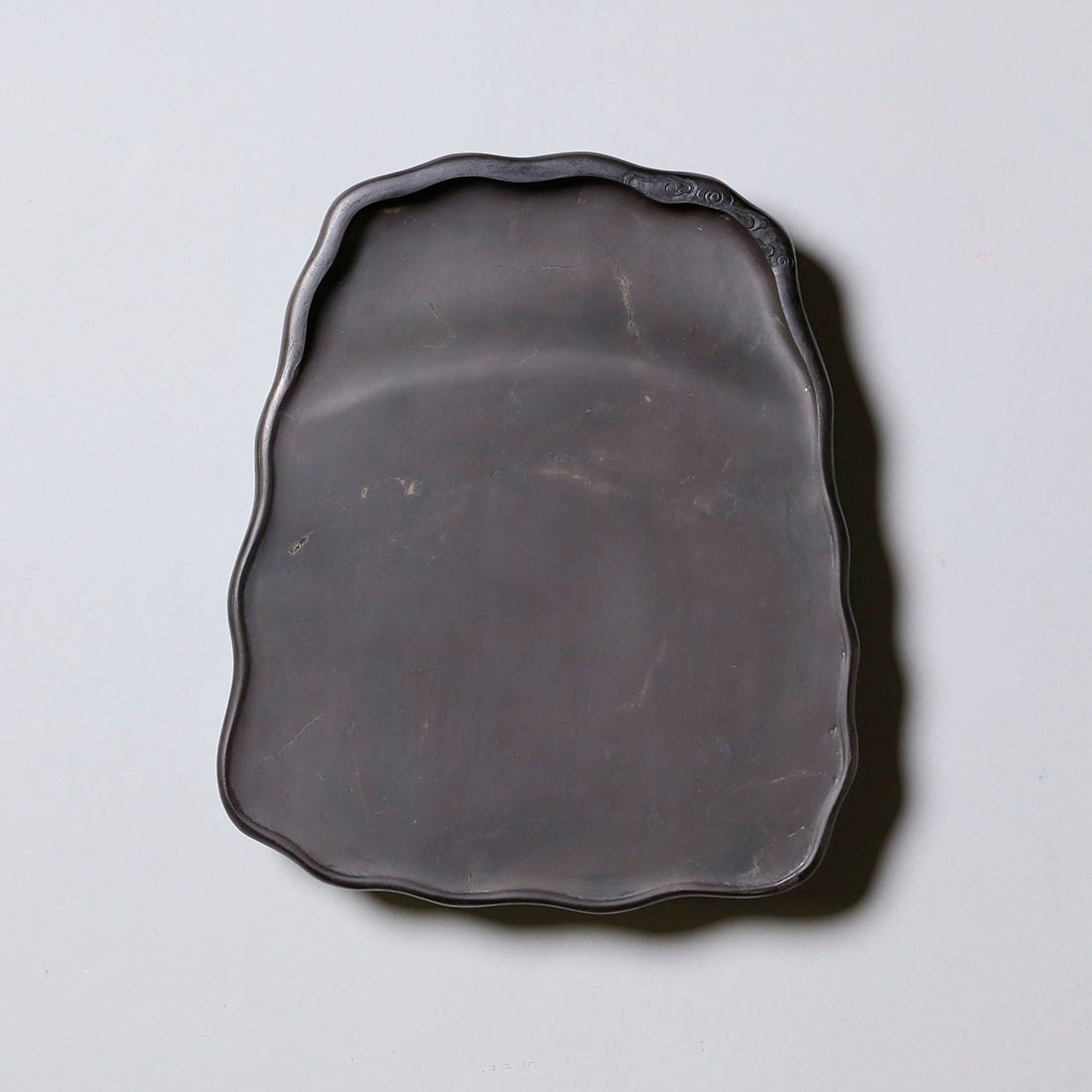 端渓硯 麻子坑 芭蕉型