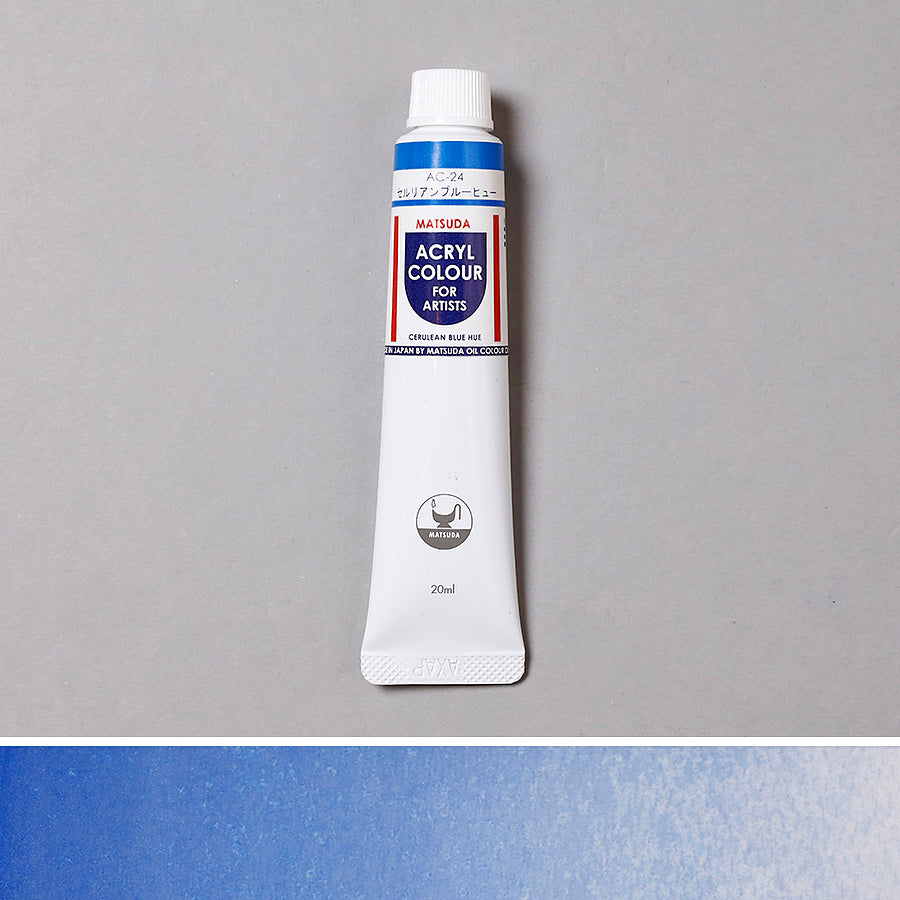 Acrylic Paint Cerulean Blue Hue