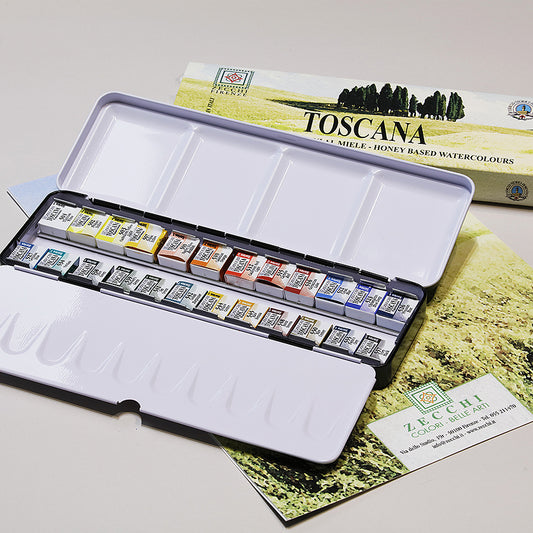 Watercolor Metal Box  24