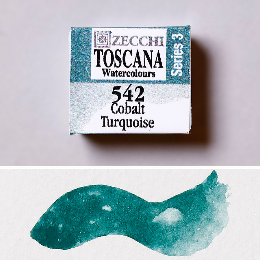 542 Green Cobalt Turquoise - Watercolor