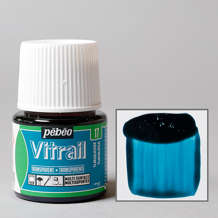 Vitrail Turquoise Blue No.17