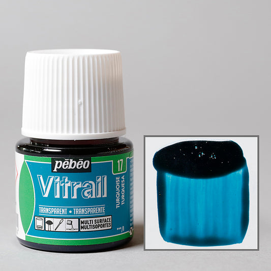 Vitrail Turquoise Blue No.17