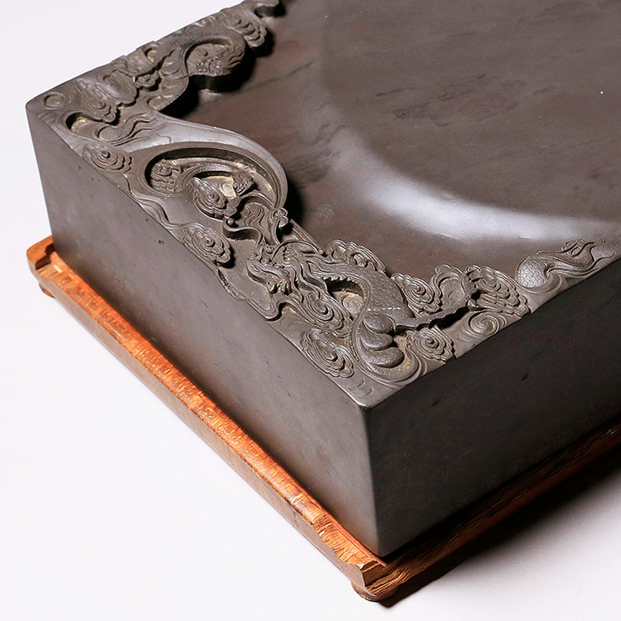 Duan Inkstone Soko Flower curving Yuganchu