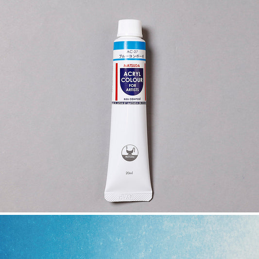 Acrylic Paint Blue Compose