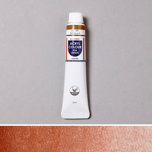 Acrylic Paint Light Red