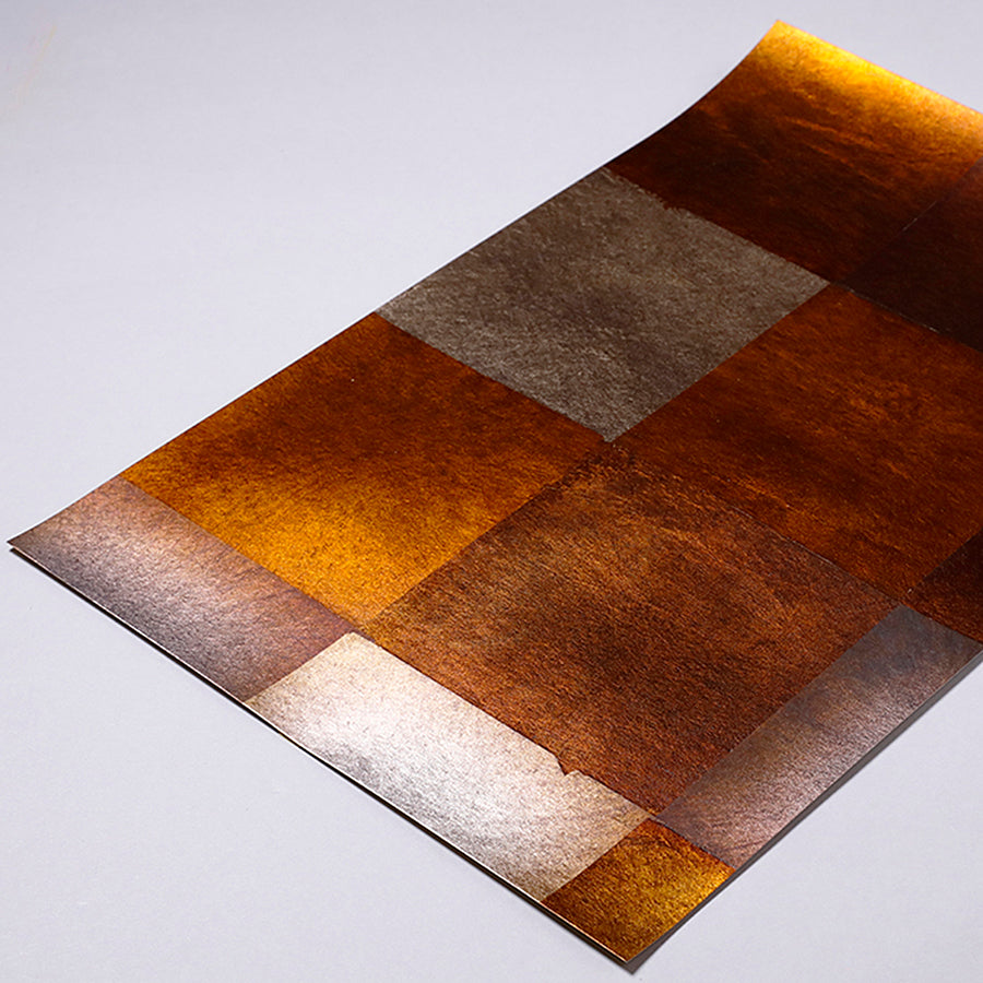 RSSR-001 Red Pearl Leaf (Mounted on Paper )
