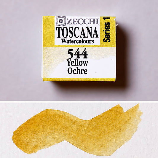 544 Yellow Ocher - Watercolor