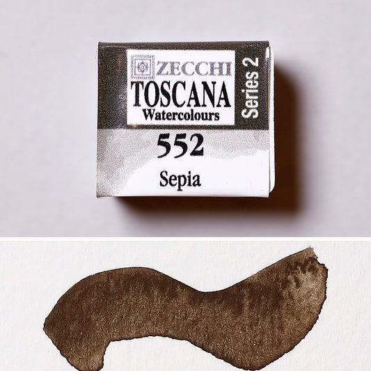552 Sepia - Watercolor