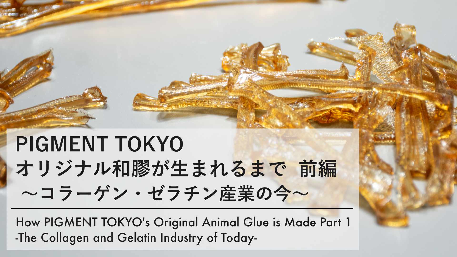 PIGMENT ARTICLES（読みもの） - PIGMENT TOKYO 画材の通販