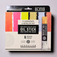 6 Oil Sticks
Fluorescents & Metallics Set