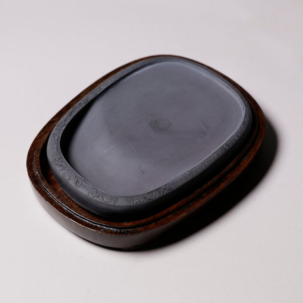 M1164S   硯　端渓　老坑？　唐物　雲龍紋？ M1164S 硯 端渓 老坑？ 唐物 雲龍紋？ M1164S 硯 端渓 老坑？ 唐物