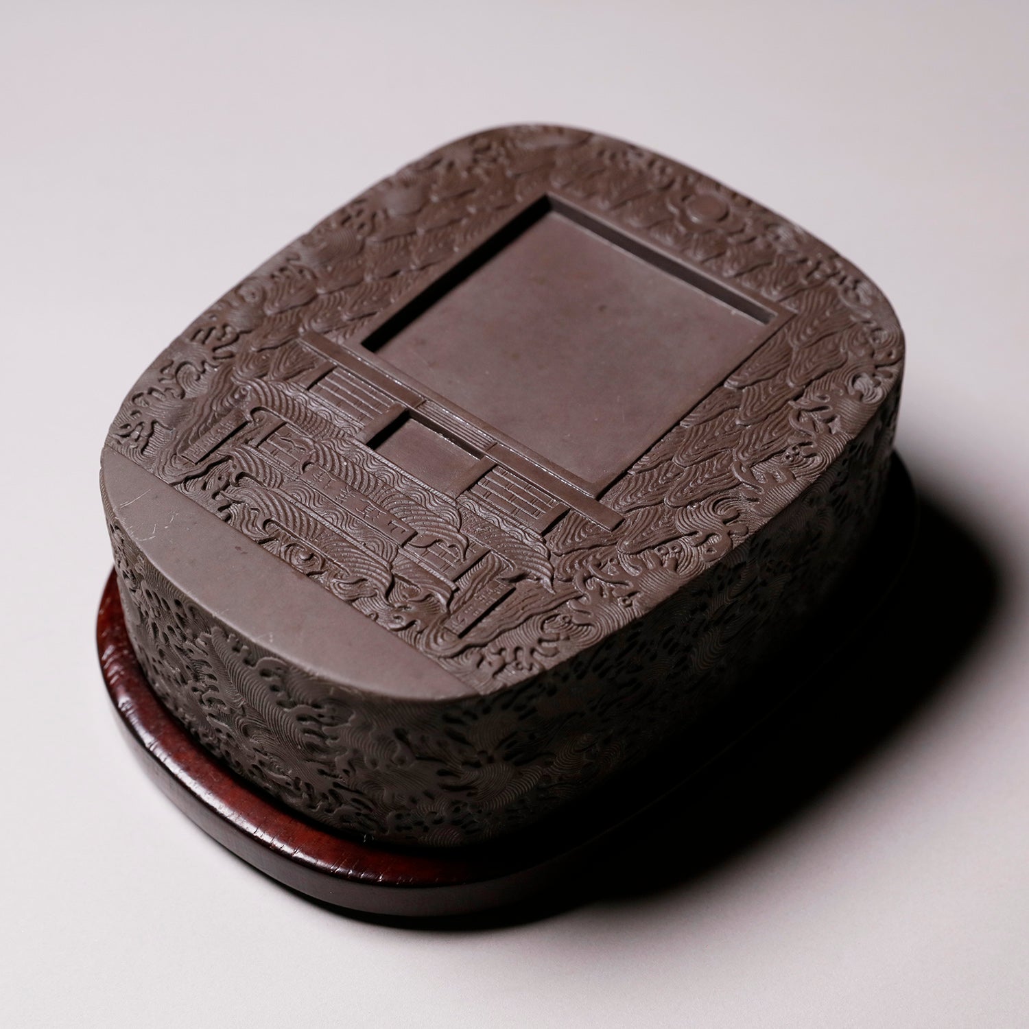 宋坑 蓬莱硯 6吋 - PIGMENT TOKYO 道具・硯・画材の通販サイト