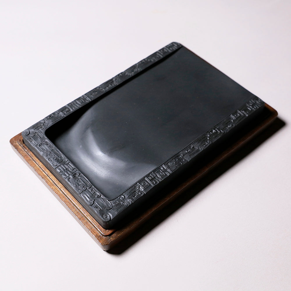 歙州 暗細羅紋硯 8吋 - PIGMENT TOKYO 道具・硯・画材の通販サイト
