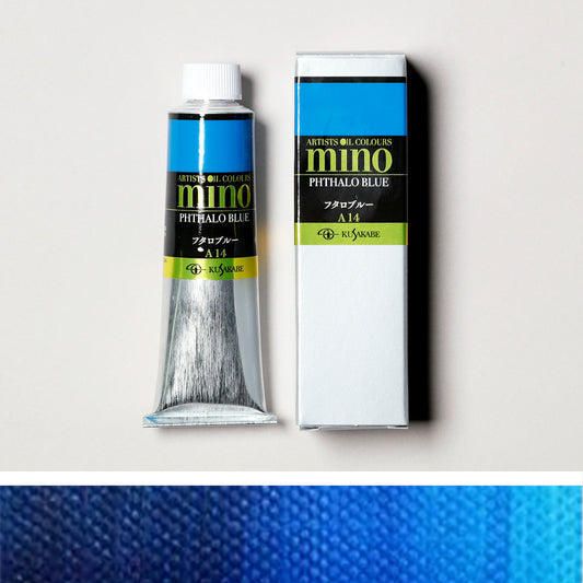 Mino Artists' Oil Colour 14　PHTHALO BLUE