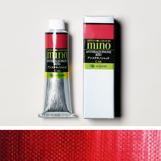 Mino Artists' Oil Colour 44　ANTHRAQUINONE RED