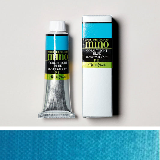 Mino Artists' Oil Colour 11　COBALT LIGHT BLUE